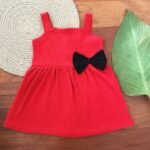 Waffle Side Bow Dress - Image 6