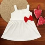 Waffle Side Bow Dress - Image 3