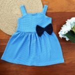 Waffle Side Bow Dress - Image 5