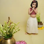 Paisley Chanderi Silk Top and Skirt - Image 5