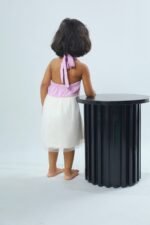 Flamingo Back Tying Net Dress - Image 6