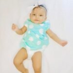 Frill Sleeve Dress Onesie - Image 2