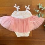 Top Tying Soft Net Onesie - Image 5