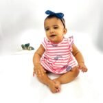 Frill Sleeve Dress Onesie - Image 4