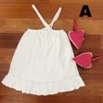 Back Loop Tying Hakoba Frill Dress - Image 4