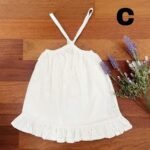 Back Loop Tying Hakoba Frill Dress - Image 6