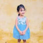 Floral Soft Net Dress with Bow - Image 6