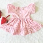 Volume Sleeved Printed Layered Dress - Image 3