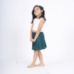 Frill Lace Top and Pleated Skirt - Image 3