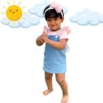 Denim Wings Dungarees and Ribbed Top - Image 3