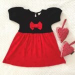 Mini Bow Puff Sleeve Dress - Image 4