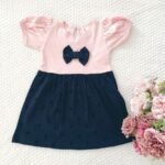 Mini Bow Puff Sleeve Dress - Image 2