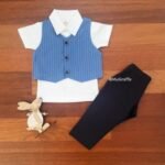 Polo Tee with Waistcoat & Pants - Image 4