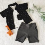 Airtex Full Open Tee with Sleeveless Tee & Denim Shorts - Image 4