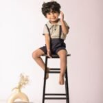 Airtex Printed Tee & Twill Suspender