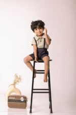 Airtex Printed Tee & Twill Suspender