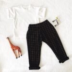 Checkered Pants & Ribbed Tee - Image 2