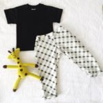 Checkered Pants & Ribbed Tee - Image 3