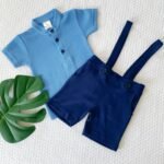 Mandarin Tee and Knit Suspender - Image 4