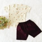Printed Tee and Shorts with Pockets - Image 2