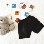 Printed Tee and Shorts with Pockets - Image 4