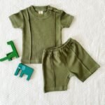 Pleated Waffle Co Ord Set - Image 4