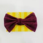 Corduroy Bow Hair Clip - Image 2