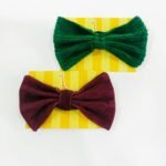 Corduroy Bow Hair Clip