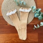 Hakoba Frill Knee Length Stockings - Image 3