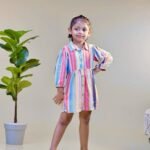 Multi Striped Shirt Dress - Image 6