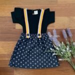 Rainbow Strap Denim Suspender Skirt & Top - Image 2