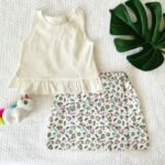 Frill Criss Cross Top and Unicorn Skirt - Image 4