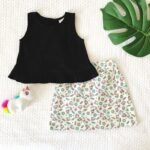 Frill Criss Cross Top and Unicorn Skirt - Image 5