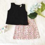 Frill Criss Cross Top and Unicorn Skirt - Image 3