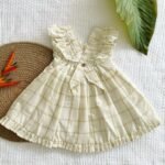 Kasavu Sweetheart Dress - Image 2