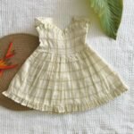 Kasavu Sweetheart Dress - Image 3