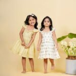 Kasavu Sweetheart Dress