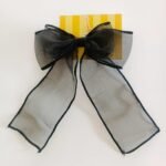 Organza Bow Clip - Image 4