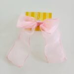 Organza Bow Clip - Image 3