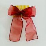 Organza Bow Clip