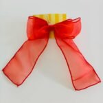 Organza Bow Clip - Image 2