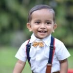 Twill Suspender & Collared Shirt