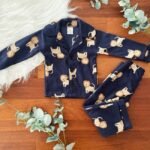 Lion Fleece Night Suit - Image 2