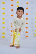 Kasavu Kurta and Mundu - Image 5