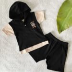 Teddy Hoodie Tee & Shorts - Image 4