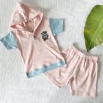 Teddy Hoodie Tee & Shorts - Image 2