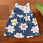 Quilted Shoulder Button Dress - Image 2