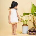 Bow Tying Frill Dress