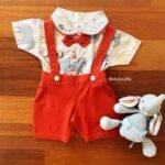 Printed Shirt & Twill Suspender - Image 2