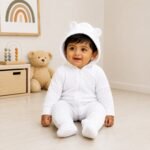 Teddy Hooded Quilted Footsie